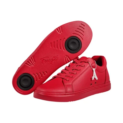 Fuego Low-Top Red - Dance Sneakers