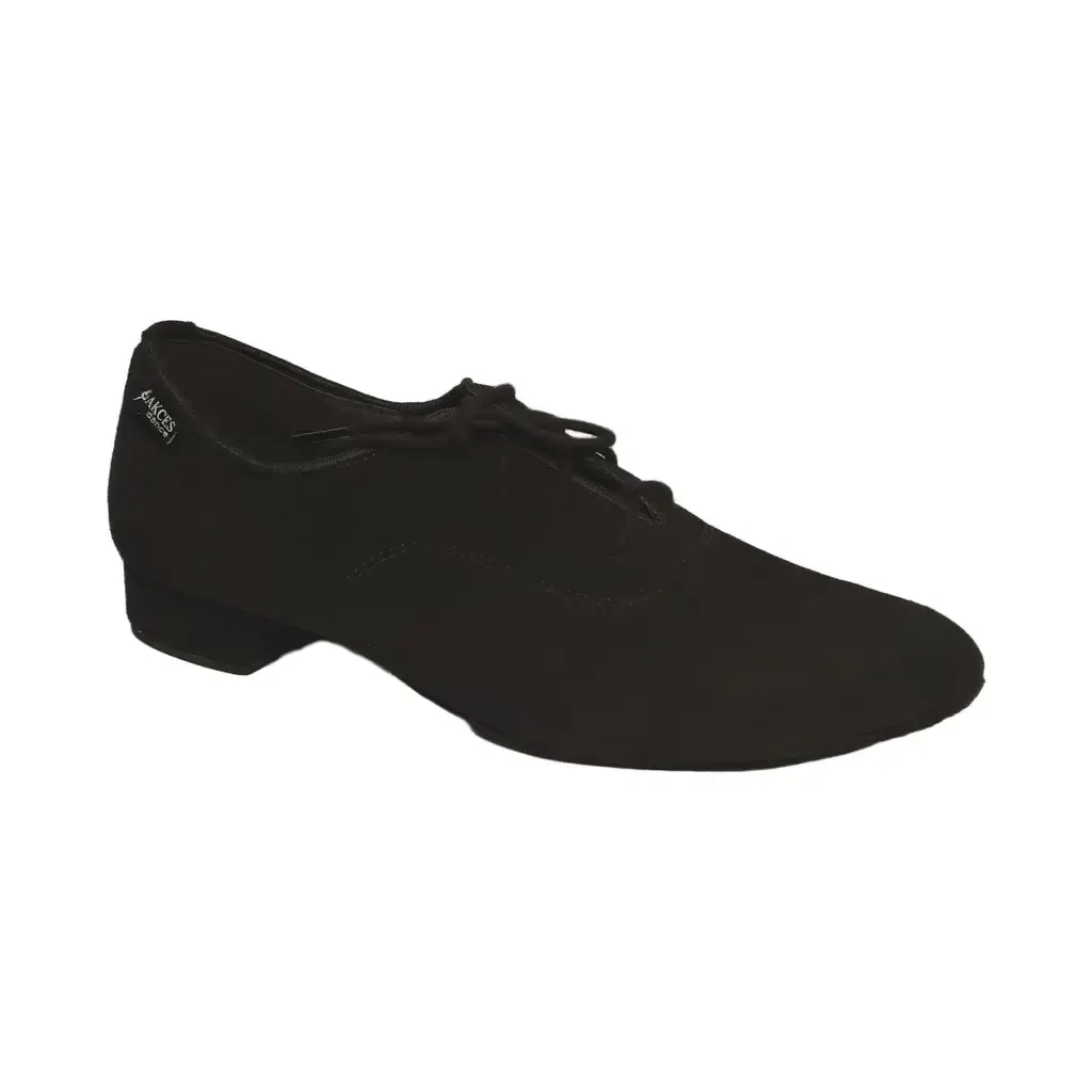 Akces CH-STD-02 Black – Boys' Standard Dance Shoes 1 Akces CH-STD-02 Black – boys' standard dance shoes, outer side view